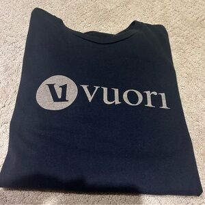 Vuori Black Logo Tee